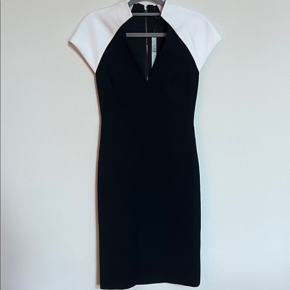 NWT Alice + Olivia Black and White Women's Dress, size 4